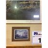 Image 2 : FRAMED & SIGNED PRINT WITH STAMP TILTED "A LIKELY REFUGE" BY KEN ZYLLA (20.5" X 24")
