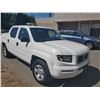 Image 2 : 2008 HONDA RIDGELINE 4WD, 4DR CREW CAB, WHITE, GAS, AUTOMATIC, VIN#2HJYK16428H000369, 64,223KMS,