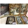 Image 3 : 7 ASSORTED FRAMED ART PIECES