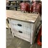 Image 1 : 2 DRAWER NIGHT STAND 24 X 15 X 25.5"