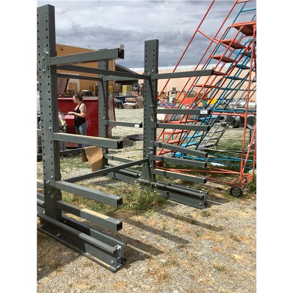 METAL RACK WITH ARMS 97" X 75"