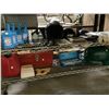 Image 4 : RACK OF ASSORTED TOOLS, BBQ GEAR, VHS, TOOLBOXES AND MORE (RACK NOT INCLUDED)