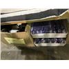 Image 3 : SHELF LOT OF ASSORTED GLASS BOTTLES, COVERALLS AND MORE