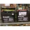 Image 2 : 2 KIJO AGM DEEP CYCLE BATTERIES MODEL# JDC12-35 AND 2 AUTOMATIC BATTERY CHARGERS
