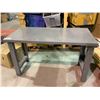 Image 1 : ULINE PACKING TABLE WITH OUTLET FEATURE 4' X 2'