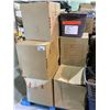 Image 1 : PALLET WITH LARGE QUANTITY OF DROP SHEETS