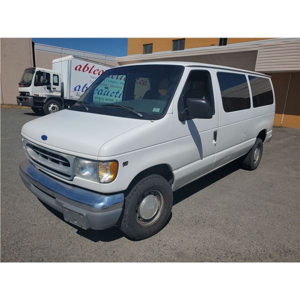 1997 FORD E350 CLUB WAGON, 6DR PASSENGER VAN, GAS, AUTOMATIC, VIN#1FMEE11L9VHA93756, 144,842KMS