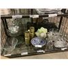 Image 1 : ASSORTED DISHWARE, CANDLE HOLDERS AND FAUX CANDLES