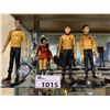 Image 2 : 7 VINTAGE STAR TREK FIGURINES