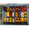 Image 4 : VINTAGE MATCHBOX SERIES COLLECTORS CASE WITH 4 TRAYS OF CARS