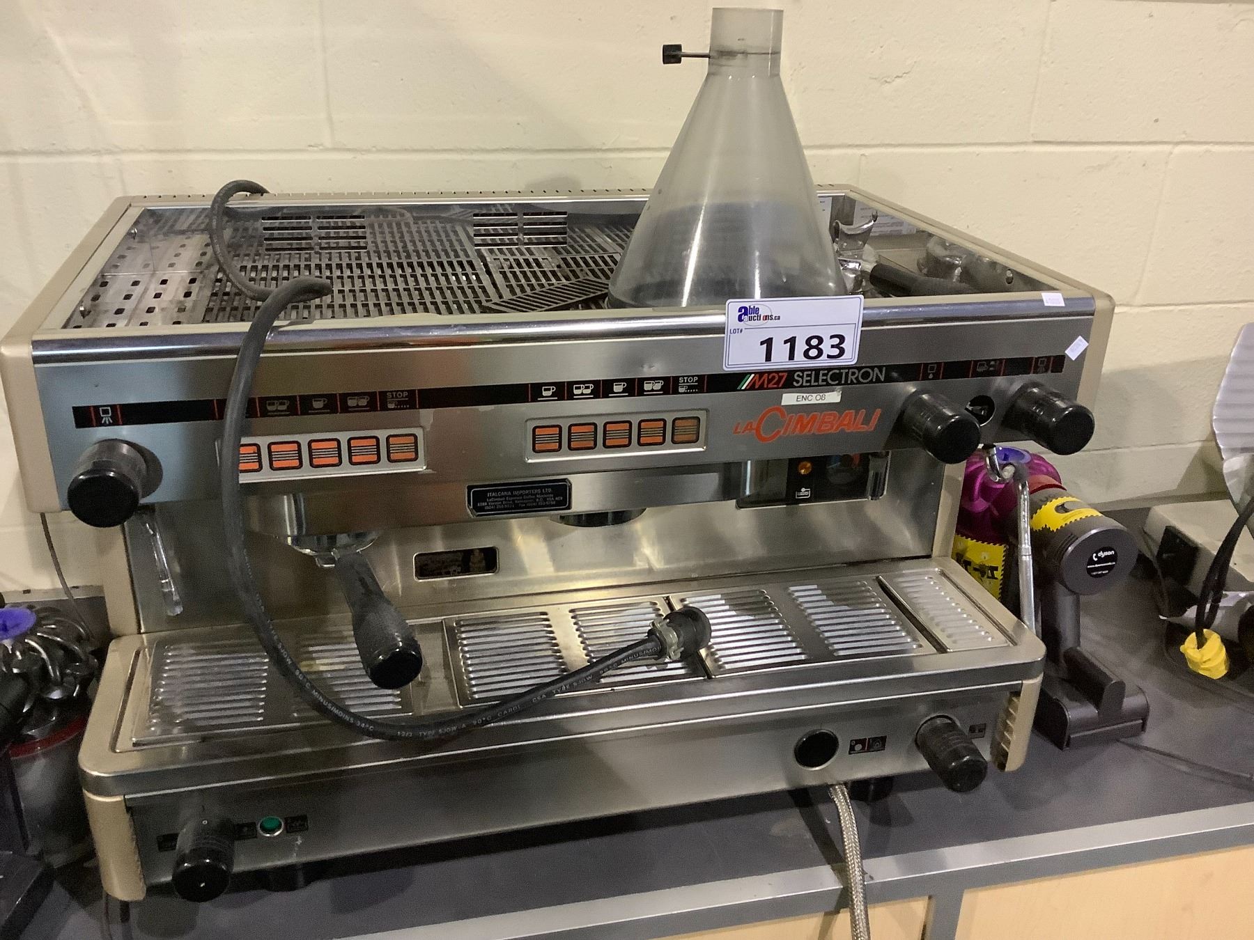 LA CIMBALI M27 SELECTRON GROUP ESPRESSO MACHINE