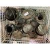 Image 1 : LARGE LOT OF CAST IRON POTS AND KETTLES AND MORE