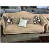 Image 2 : 2 PIECE SOFA SET WITH ASSORTED THROW PILLOWS