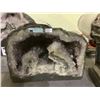 Image 1 : AMETHYST GEODE CATHEDRAL, 12.00KG APPROX 10"W X 7.5"H