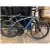 Image 1 : GREY AND BLUE HYPER BOUNDARY TRAILS 21 SPEED BIKE WITH BRAKE DAMAGE, MISSING ONE RUBBER HANDLE