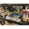 Image 1 : SHELF OF ASSORTED NEW ELECTRICAL RELATED ITEMS; INCLUDING SWITCHES, OUTLETS, FACE COVERS AND MORE