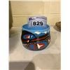 Image 1 : HANDMADE CLAY BOWL PAINTED SQUAMISH NATION BY STEWART JACOBS TITLED 'LOON SYMBOL OF PEACE'