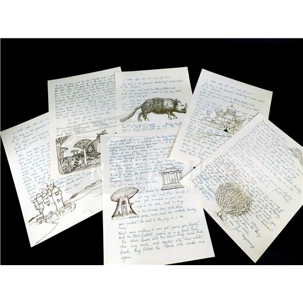 Once Upon a Time In Wonderland - Alice's Book Pages Prop (S01E13) (0062)