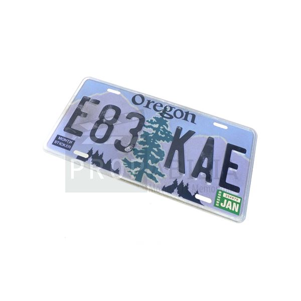Once Upon a Time - Emma's Oregon License Plate for Her Beetle Prop (7215)