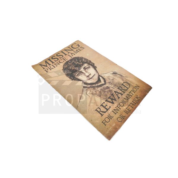 Once Upon a Time - Prince James Missing Poster Prop (7145)