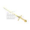 Image 2 : Once Upon a Time - Prince James's Gold Stunt Sword Prop (S01E06). (4386)