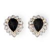 Image 1 : CERTIFIED 2.20ctw SAPPHIRE STUD EARRING YELLOW GOLD