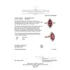 Image 5 : 2.99 ctw Marquise Brilliant Rubellite And Round Brilliant Cut Diamond Ring - 14K