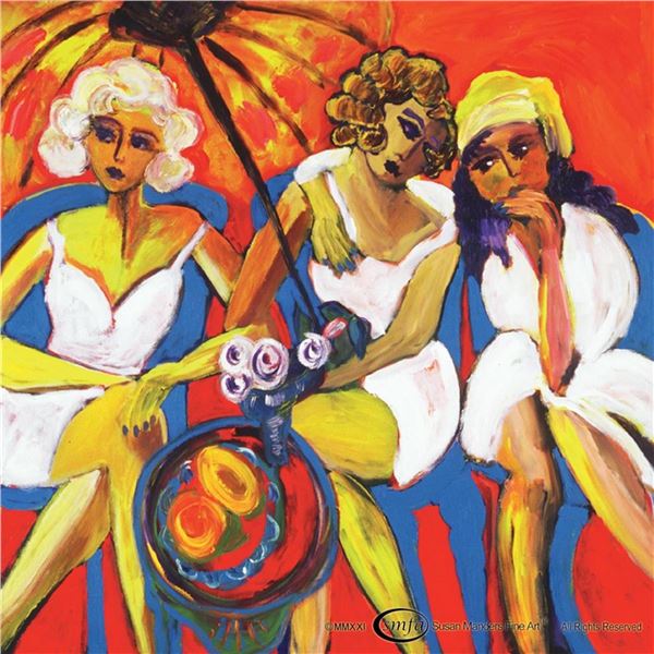 Susan Manders "Lunch at The Hamptons"