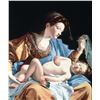 Image 1 : Orazio Lomi Gentileschi - Madonna with sleeping christ child