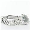 Image 9 : Rolex Mens Stainless Steel Black String Diamond 36MM Oyster Perpetual Datejust