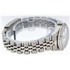 Image 4 : Rolex Ladies Stainless Steel Quickset Mother Of Pearl Diamond Lugs Jubilee Rolex