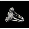 Image 3 : 1.55 ctw Diamond Ring - 14KT White Gold