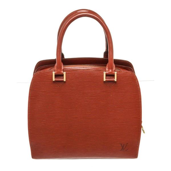 Louis Vuitton Red Pont Neuf Handbag