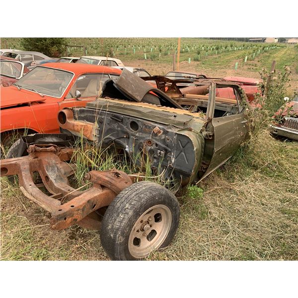 1969 Pontiac Firebird - 400, 4spd car, shell