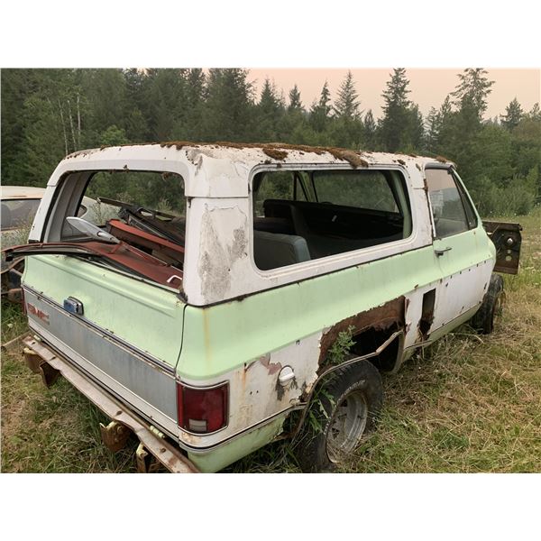 1974 Chevy Blazer - project or parts, rough but lots of good parts