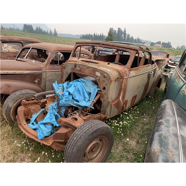 1939 Cadillac LaSale - converted to convertible or roadster project