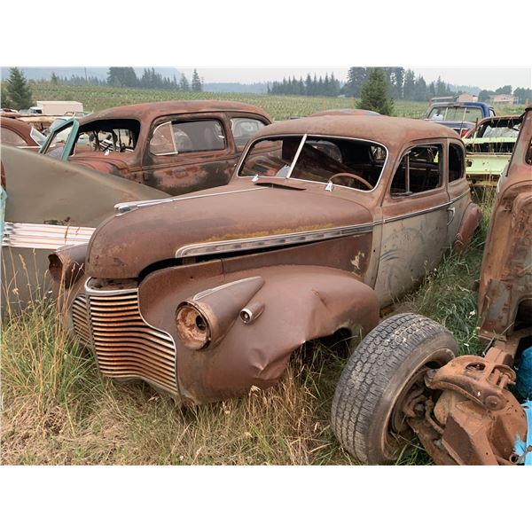 1940 Chevy - 2dr sedan, dented but solid