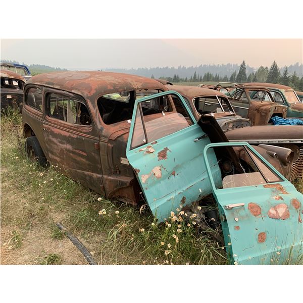 1937 Chevy - 4dr sedan, shell, good body