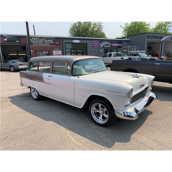 Feature Car 2 - 1955 Chevrolet   2door wagon fresh  383 stroker 400 horse