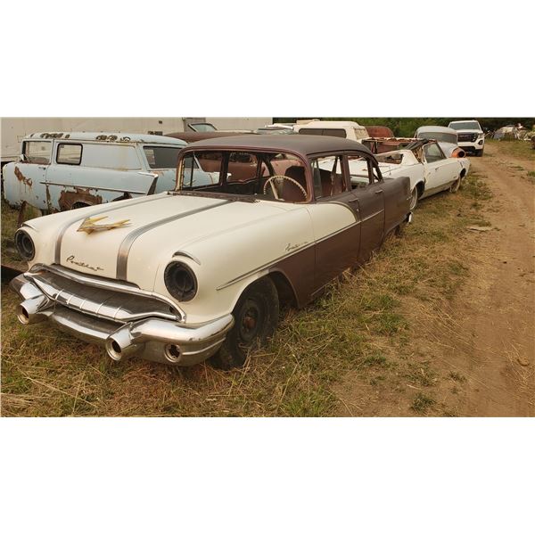 1956 Pontiac - 4dr, body in amazing shape, needs interior and windshield