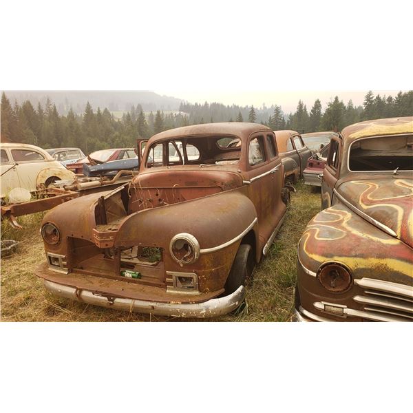 1947-8 Plymouth 4dr - parts car