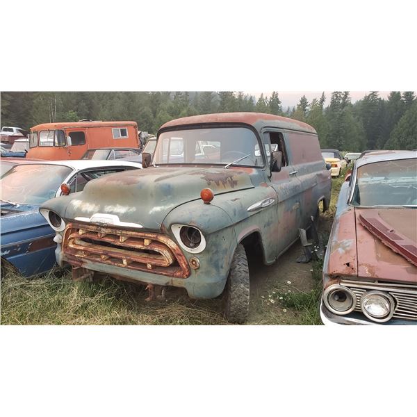 1957 Chevy Panel - exellent shape