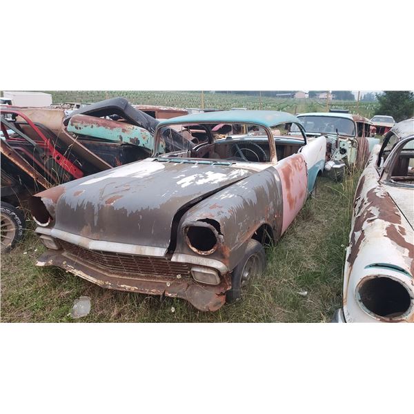 1956 Chevy - 2dr hardtop, shell