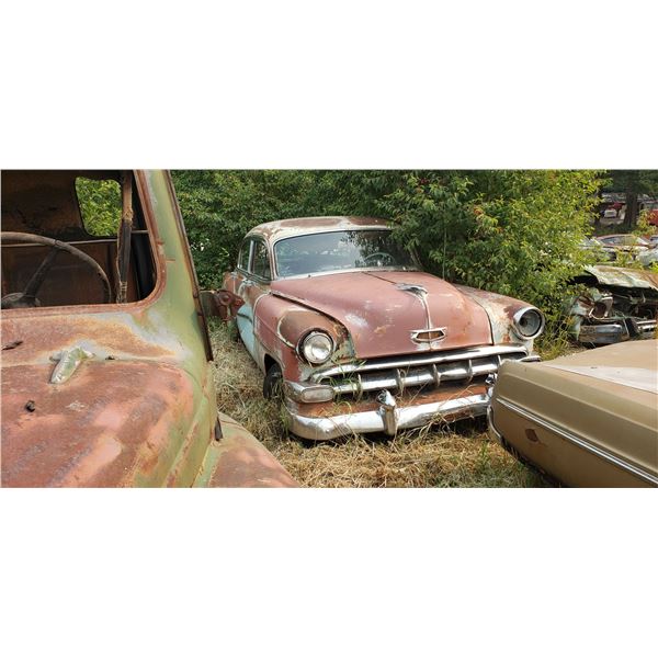 1953 Chevy Belair - parts, 4dr