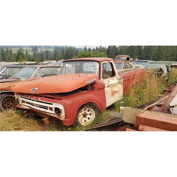 1961 Ford Unibody truck - parts or restore