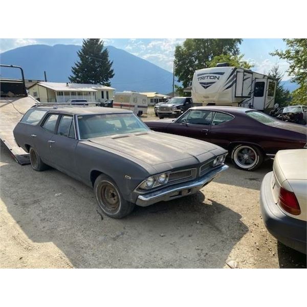 1971 Chevrolet chevelle Waggon minimal rust issues.vehicle runs