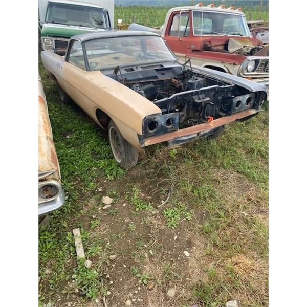 1969 Ford Ranchero very solid minor rust rails good was six cylinder three speed standard no motor