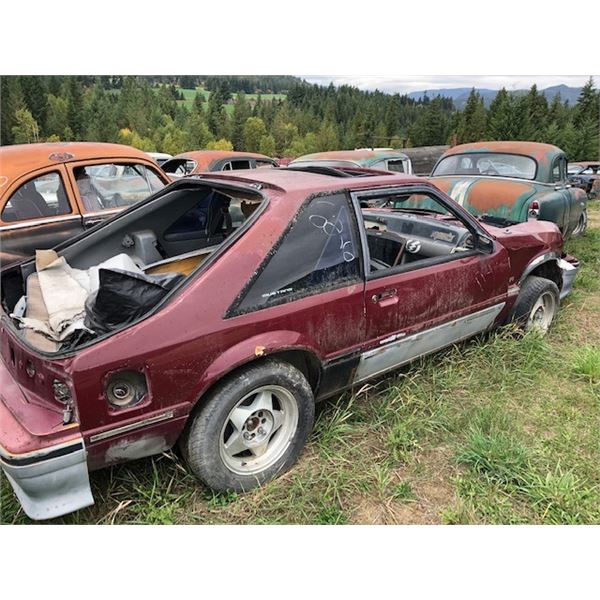 1988 Ford Mustang GT parts car EG Auctions