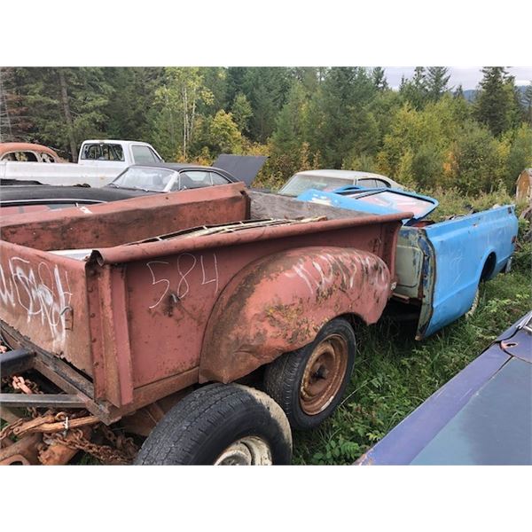 70s C20 Frame with Box and 48 Chev Box