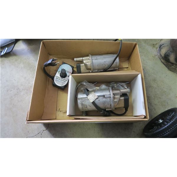 2 CIRCULATING HEATERS + MAGNET HEATER